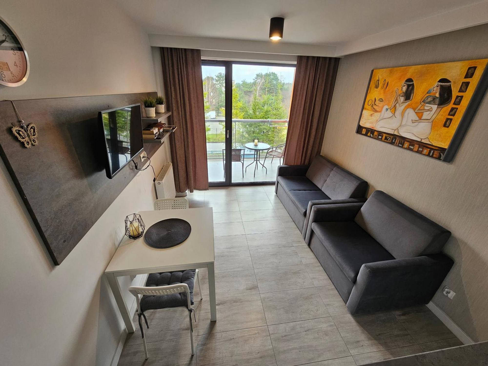 Apartament B106 - Residence Jastrzębia Góra Dış mekan fotoğraf